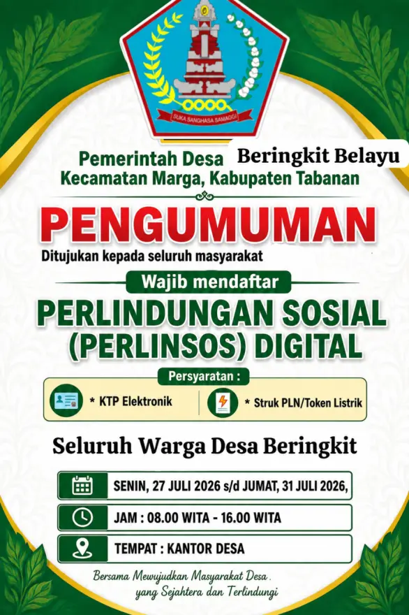 PERLINSOS DESA BERINGKIT BELAYU